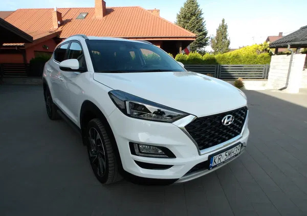 mazowieckie Hyundai Tucson cena 82900 przebieg: 75000, rok produkcji 2018 z Garwolin